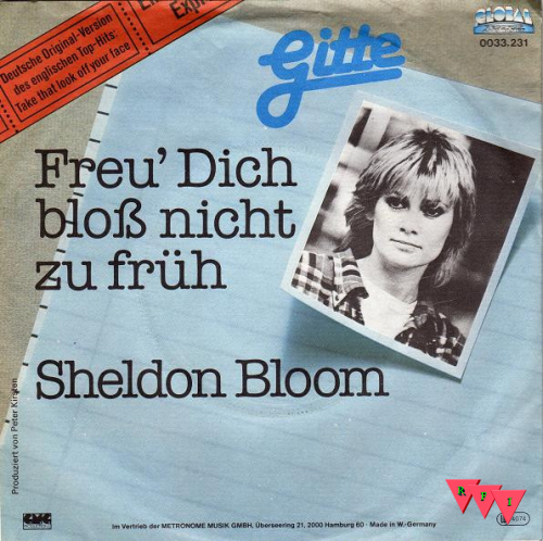 Current Cover: Gitte Haenning - Freu Dich Bloss Nicht zu Früh